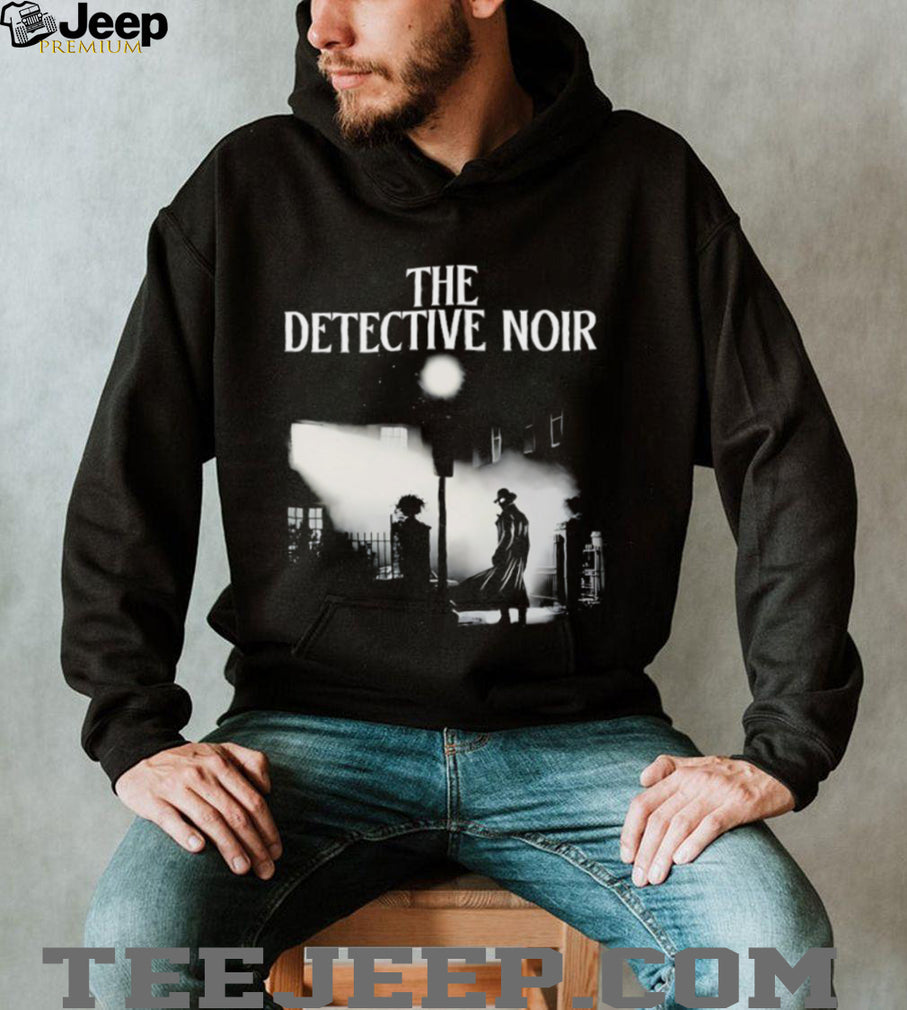 The Detective Noir Mysterious Street Silhouette Graphic T Shirt