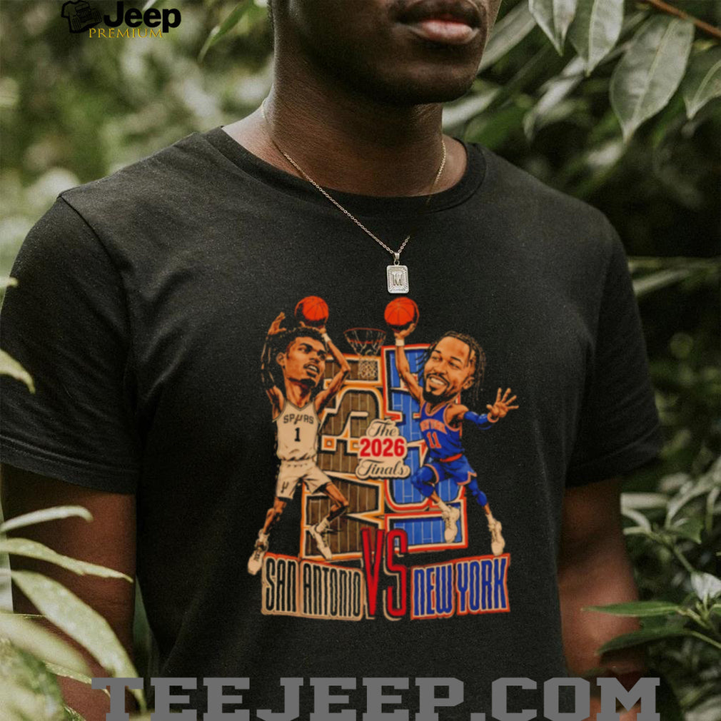 The Finals 2026 NBA San Antonio vs New York Basketball shirt