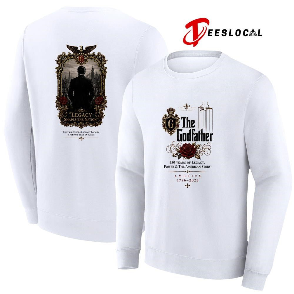The Godfather 250 years of legacy power and the American story shapes the nation graphic shirt