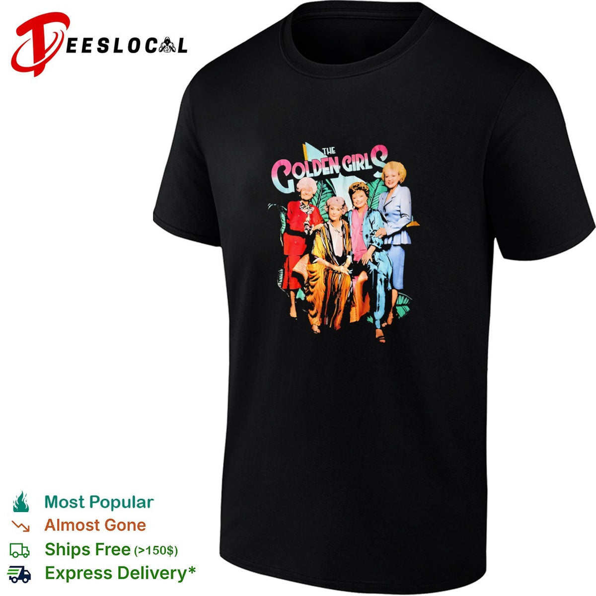 The Golden Girls Dorothy Blanche Rose Sophia Cast Members 90s Television Show shirt