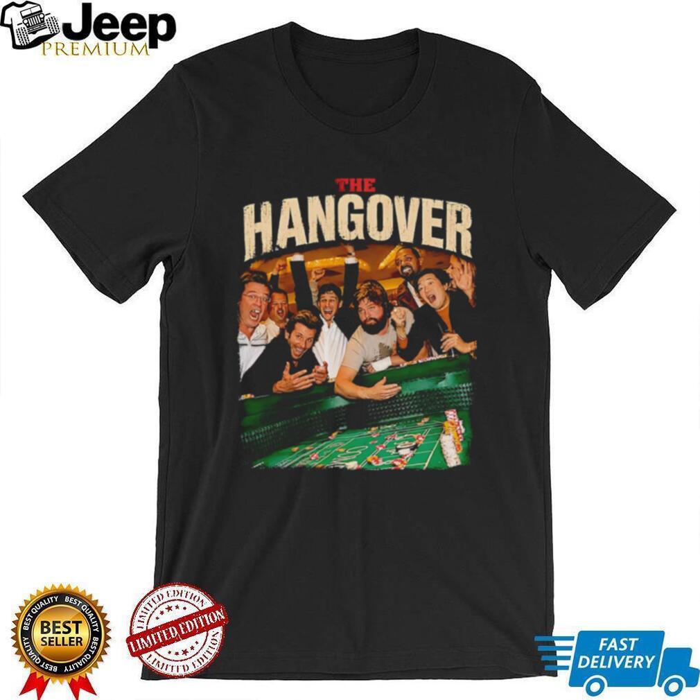 The Hangover 2009 Casino table scene vintage shirt