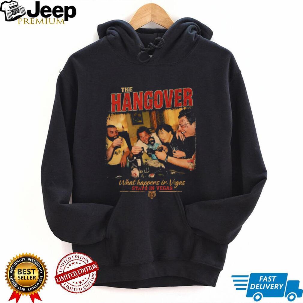The Hangover what happens in Vegas stays in Vegas vintage shirt