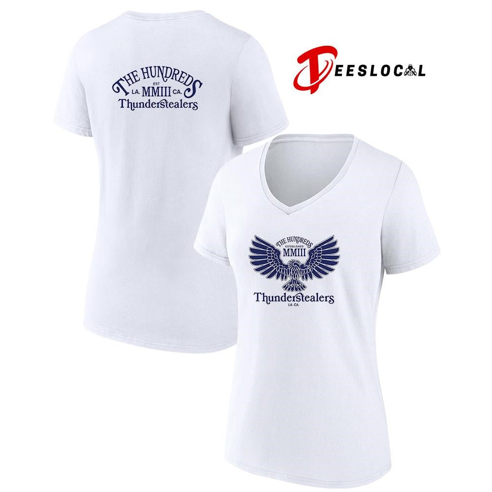 The Hundreds Thunderstealers est MMIII logo shirt