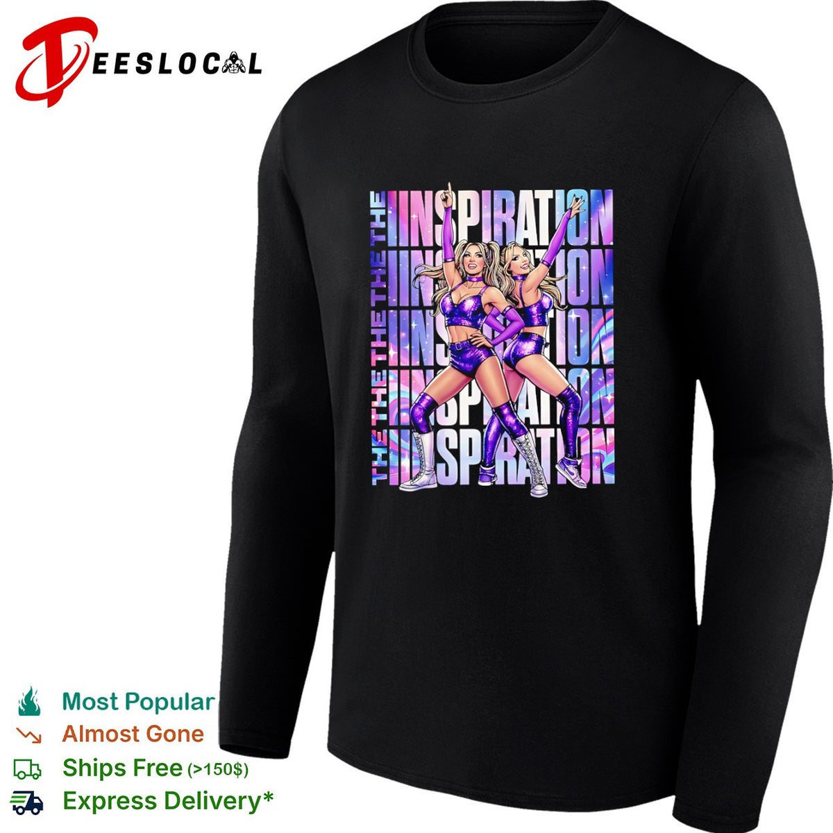 The IInspiration Cassie Lee Jessica McKay AEW shirt