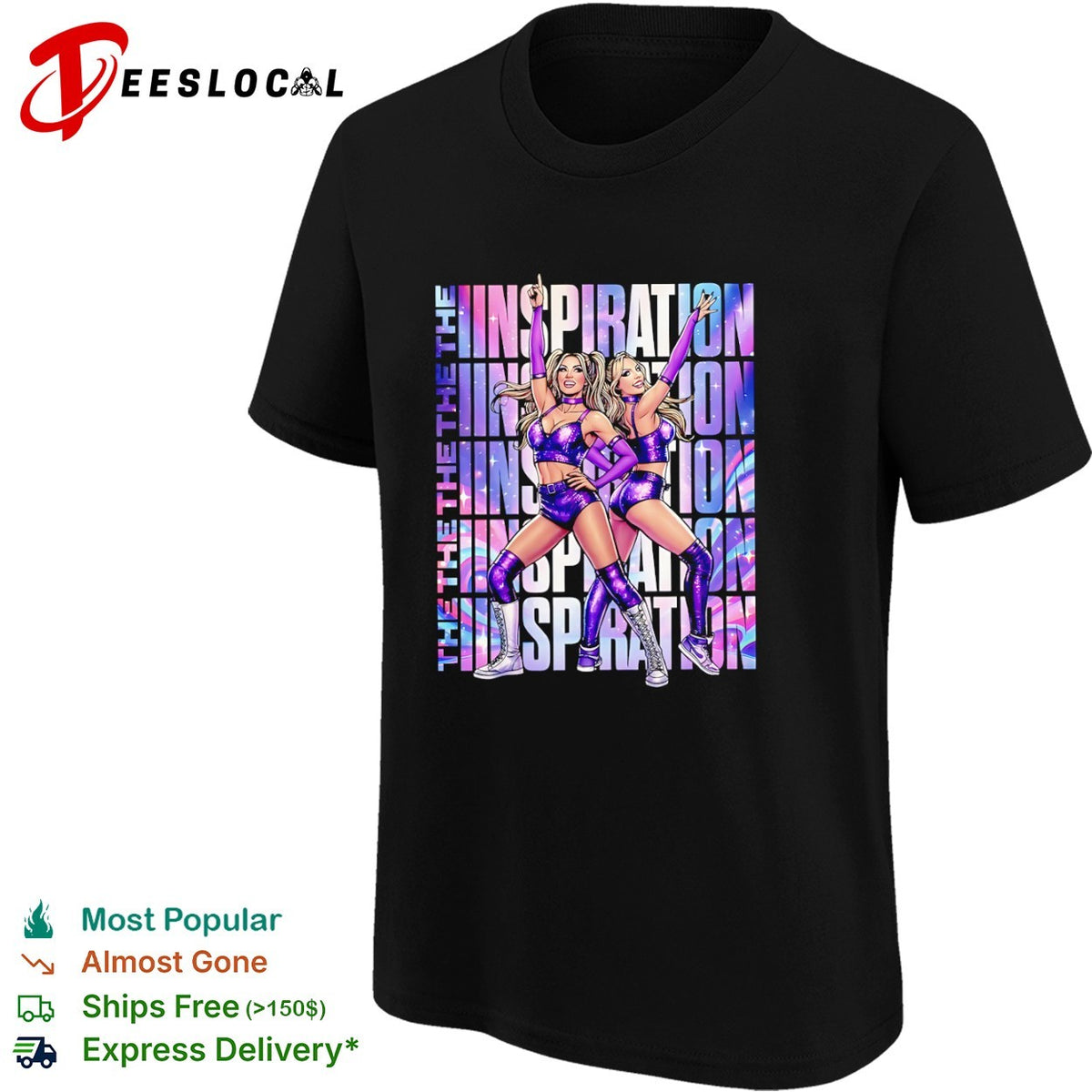 The IInspiration Cassie Lee Jessica McKay AEW shirt