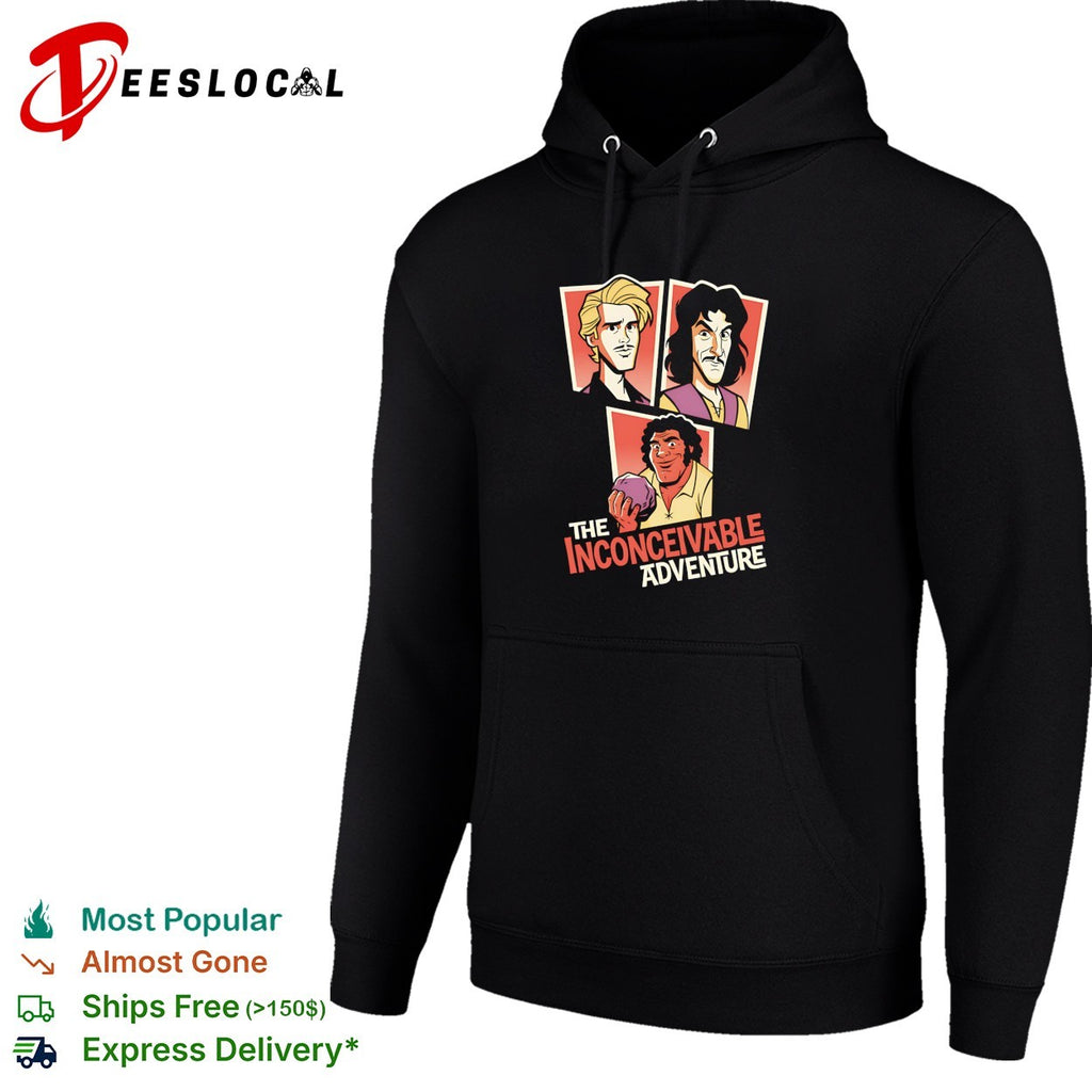 The Inconceivable Adventure Westley Inigo Montoya Fezzik The Princess Bride shirt