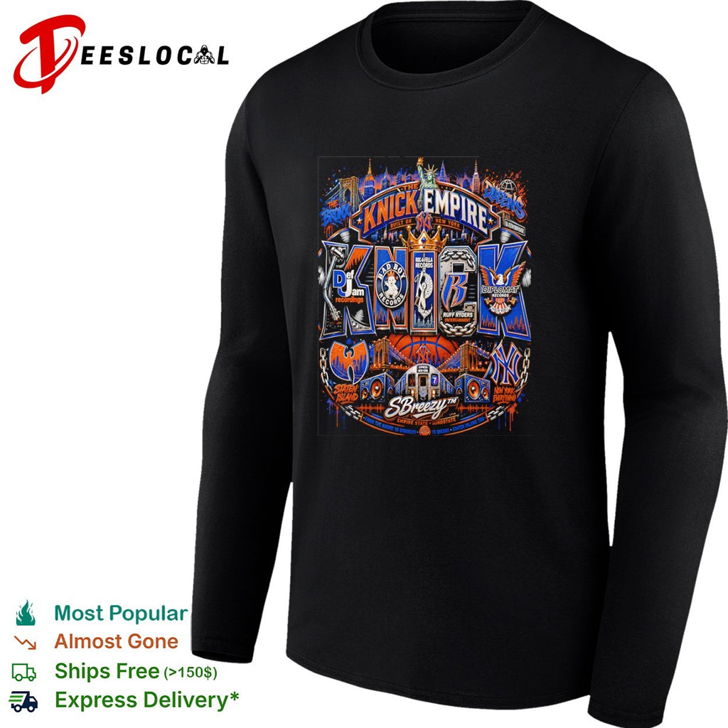 The Knick Empire New York Def Jam Bad Boy Roc-A-Fella Ruff Ryders Diplomat shirt