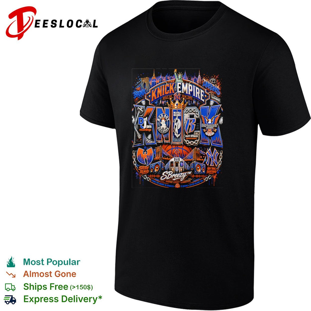 The Knick Empire New York Def Jam Bad Boy Roc-A-Fella Ruff Ryders Diplomat shirt