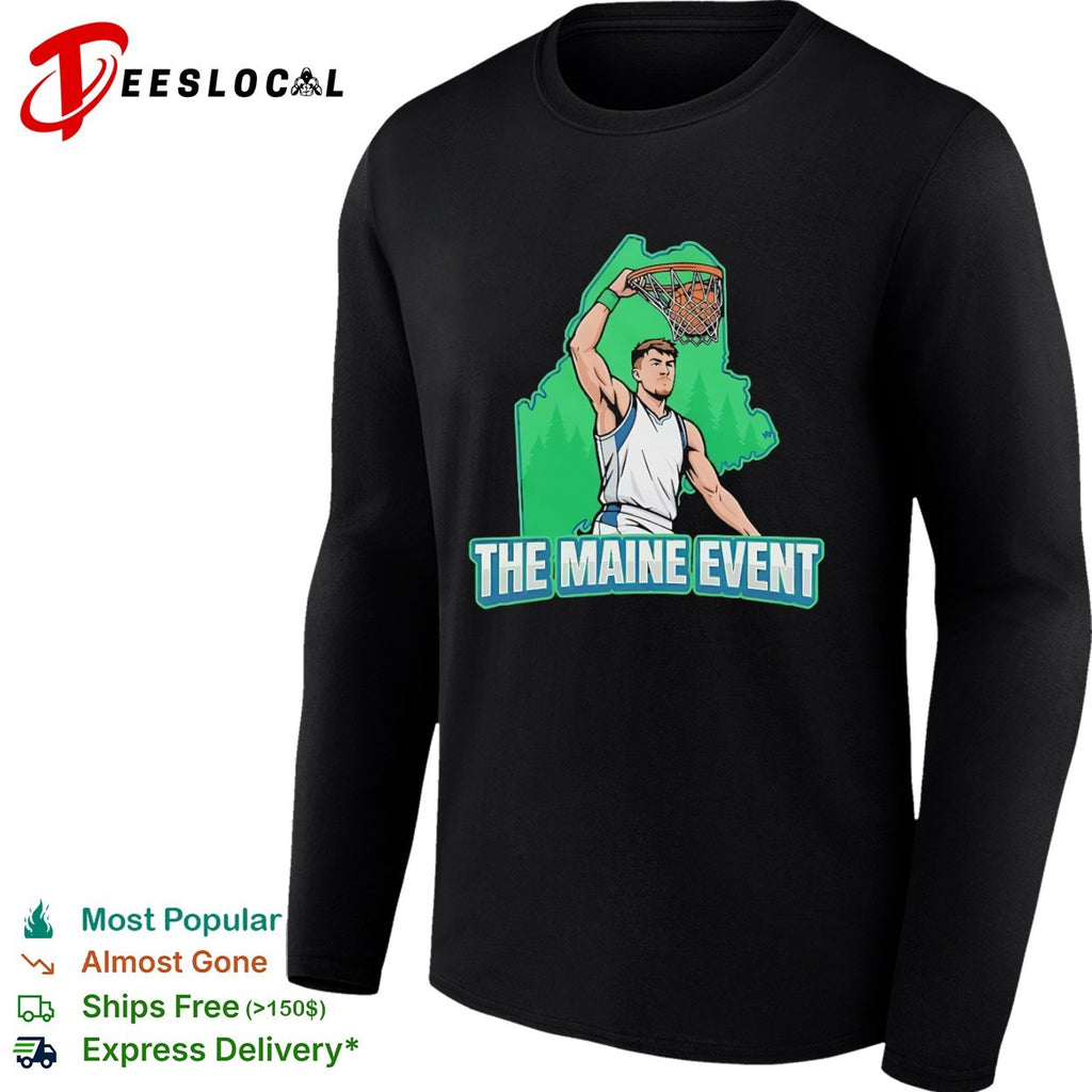 The Maine Event basketball player shirt