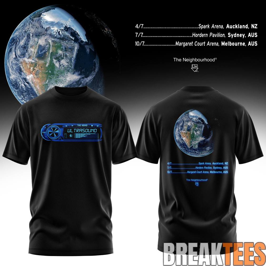 The Neighbourhood AUS & NZ 2026 Tour Shirt