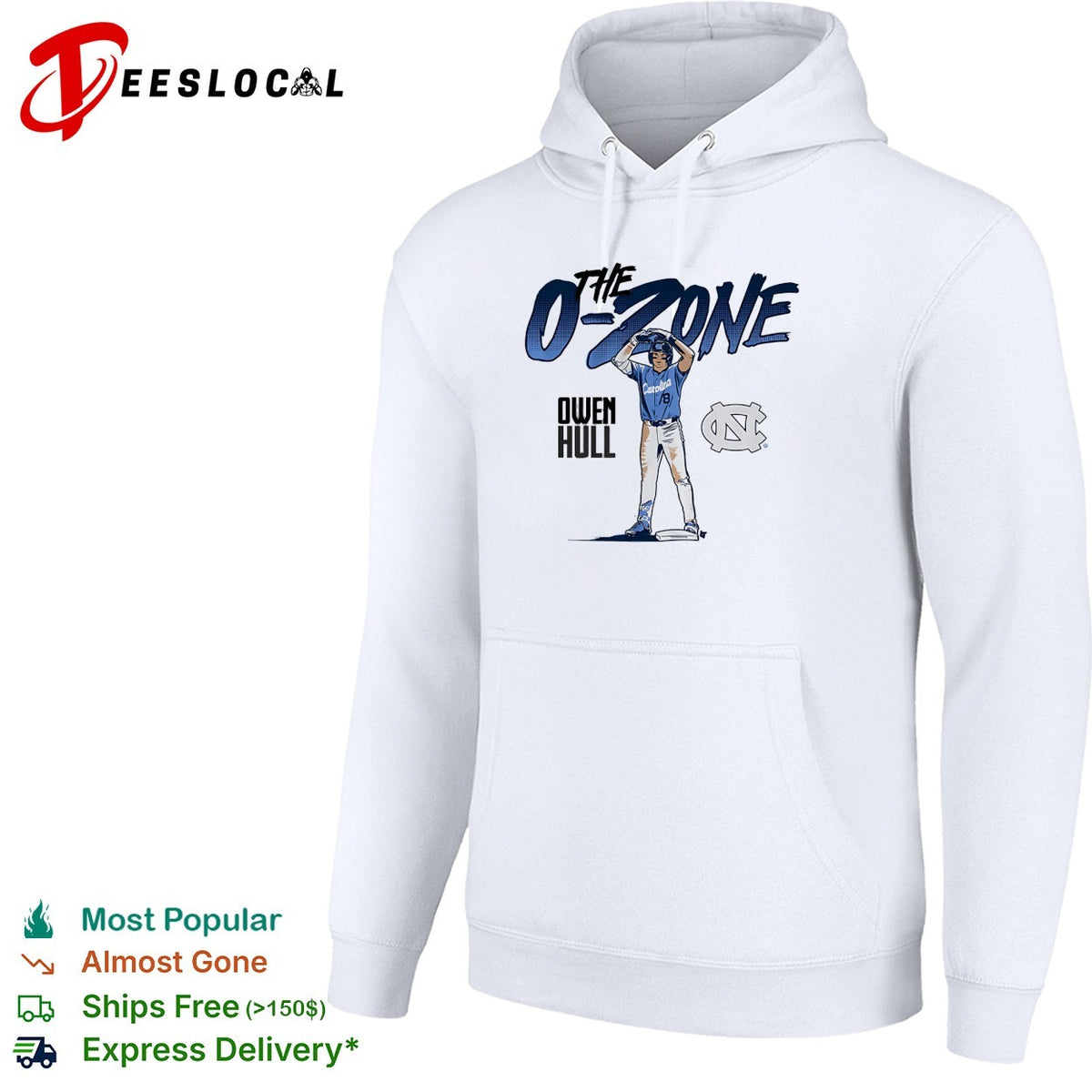 The O Zone Owen Hull North Carolina Tar Heels basketball player shirt
