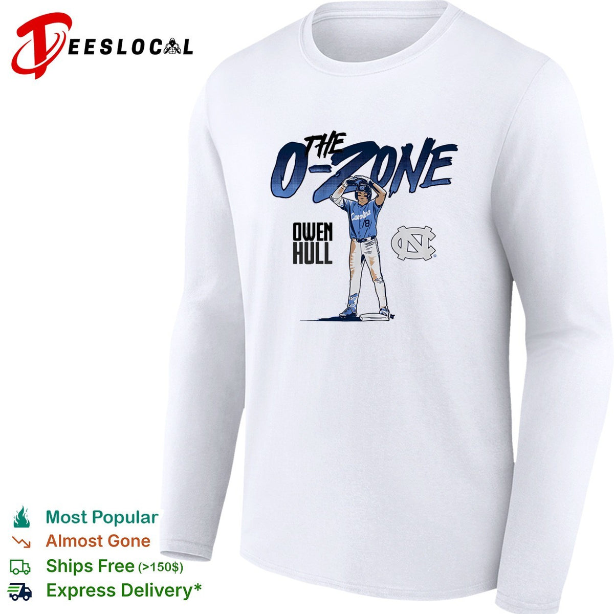 The O Zone Owen Hull North Carolina Tar Heels basketball player shirt