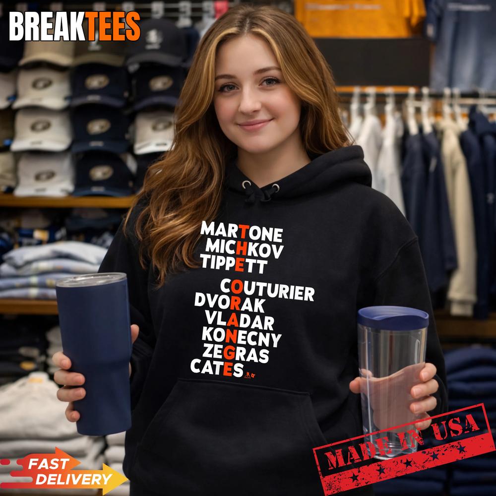 The Orange Names Philadelphia Hockey Shirt