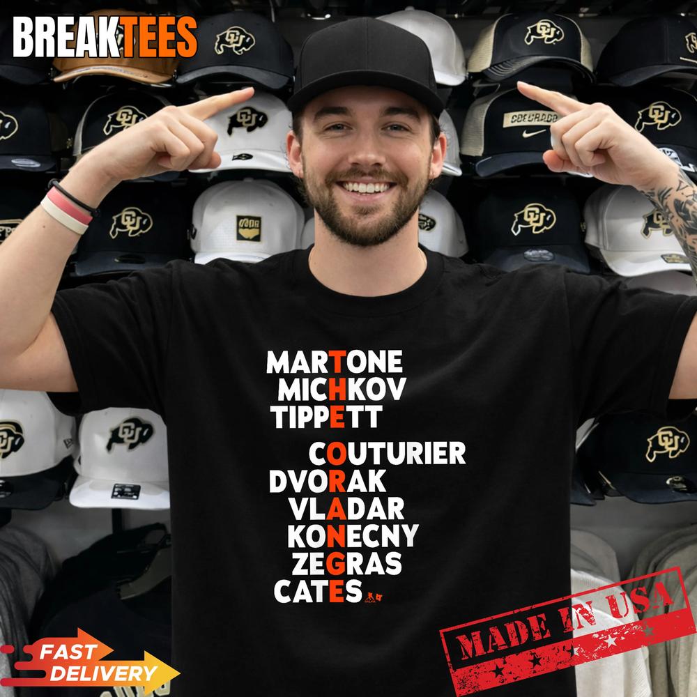 The Orange Names Philadelphia Hockey Shirt
