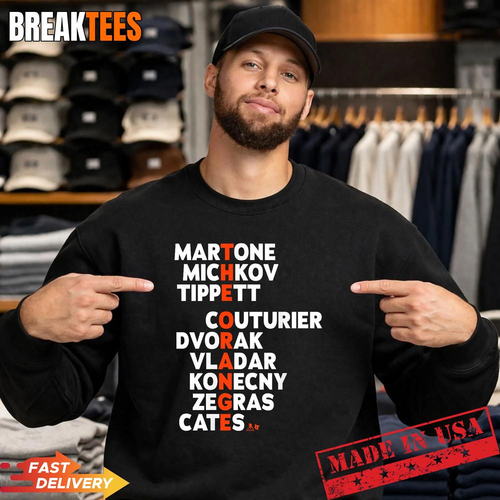 The Orange Names Philadelphia Hockey Shirt