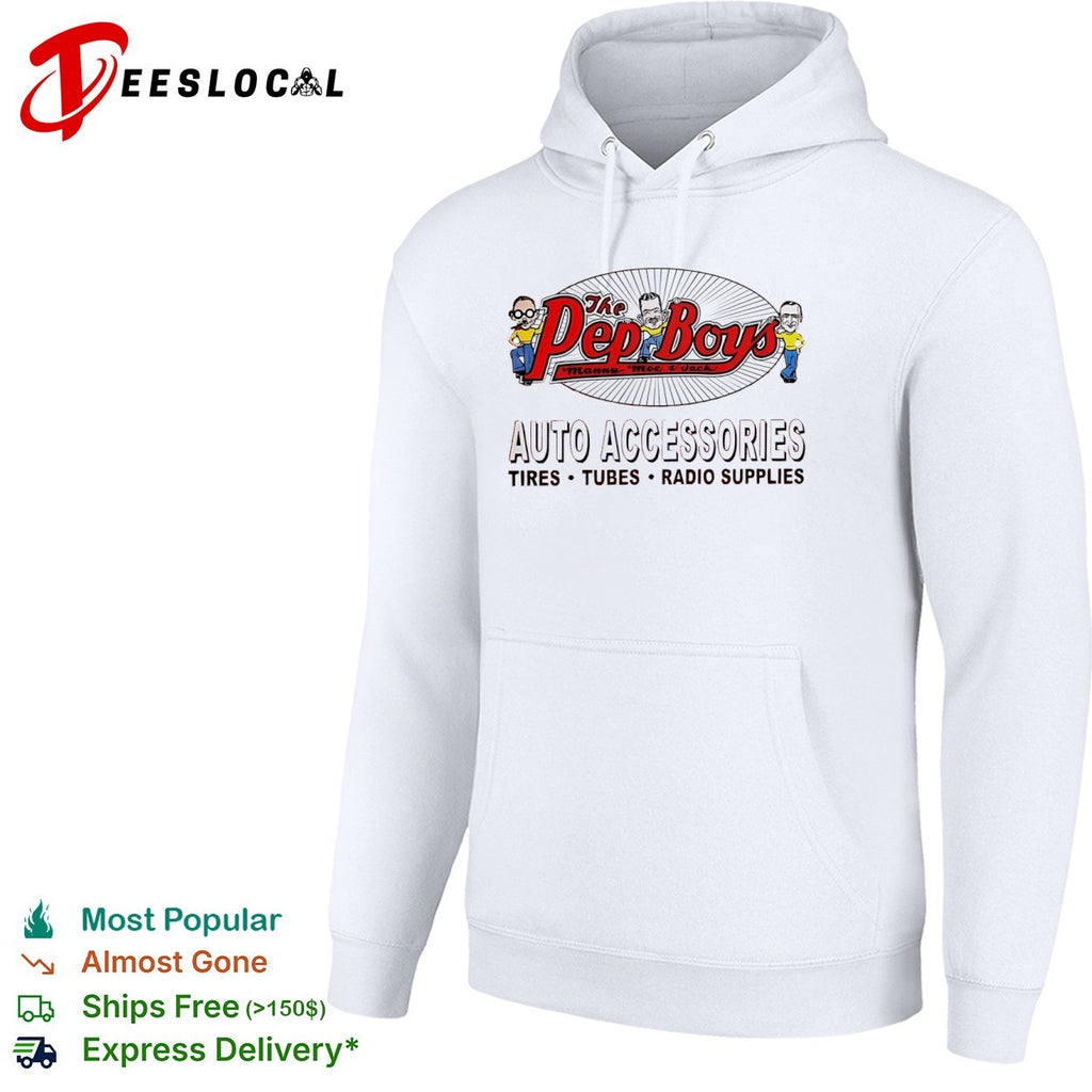 The Pep Boys Manny Moe and Jack Auto Accessories Tires Tubes Radio Supplies shirt