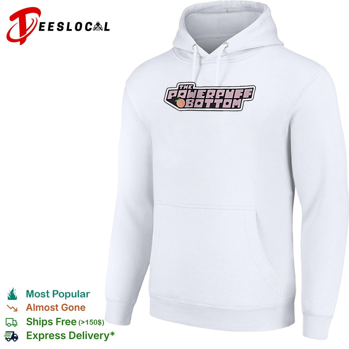 The Power Puff Bottom Gender retro logo shirt