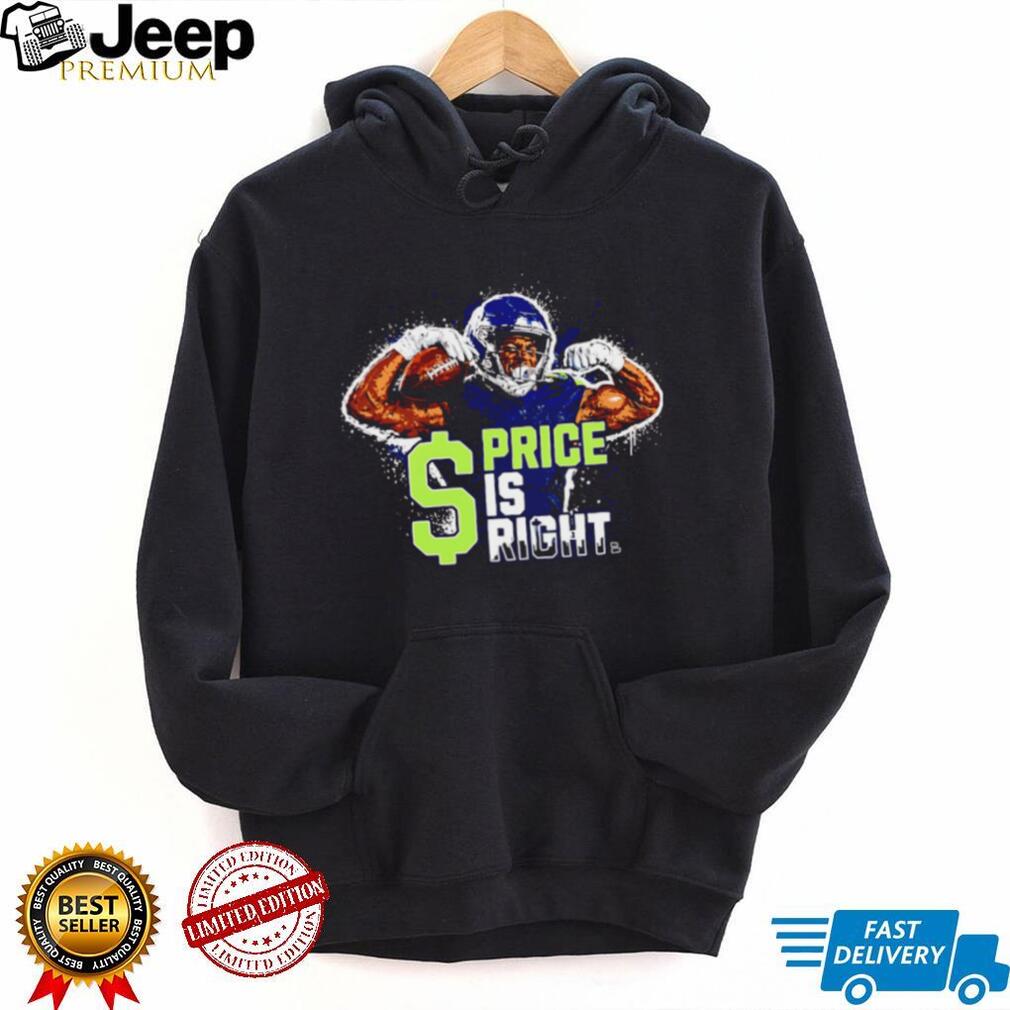 The Price Is Right Seattle Football Wide Receiver Player Illustration Men Sports Fans T Shirt