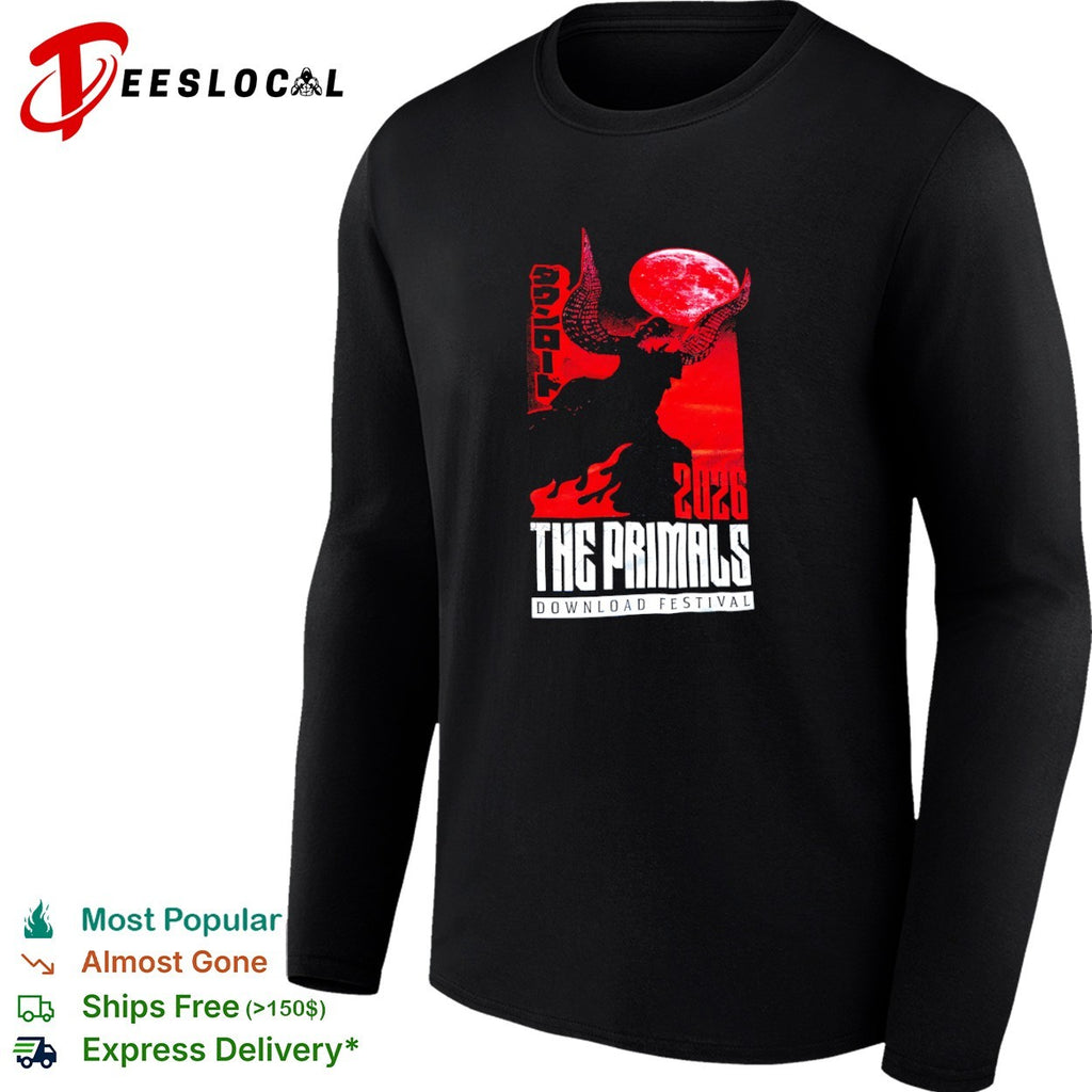 The Primals Download Festival 2026 Ifrit Final Fantasy XIV Japan Red Moon shirt