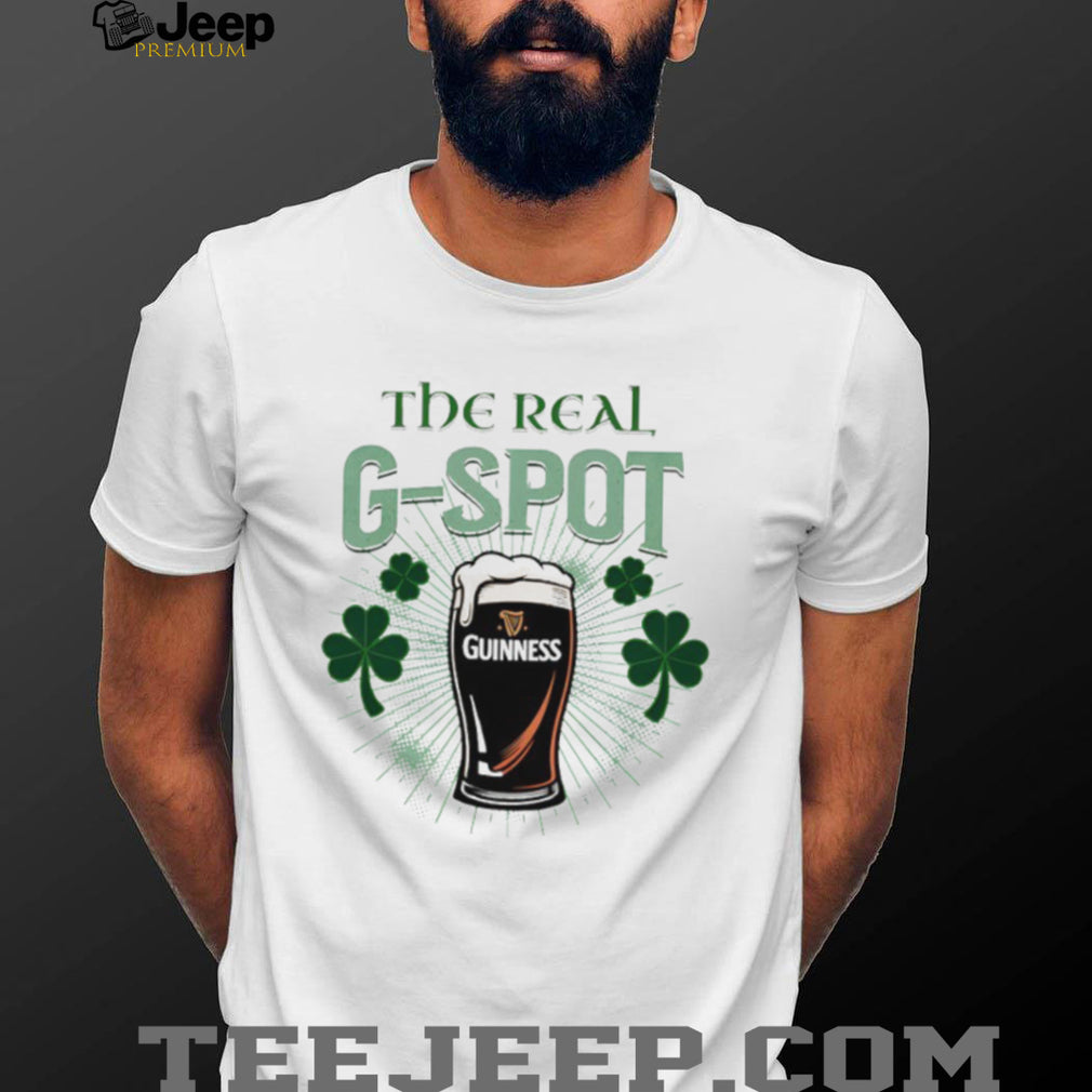 The Real G Spot Guinness Beer St. Patrick’s Day Graphic T shirt