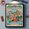 The Red Clay Strays x Soundwaves Creative Hollywood Florida 2026 Event Show Poster At Hard Rock Live On June 18 2026 Home Decor Poster Canvas