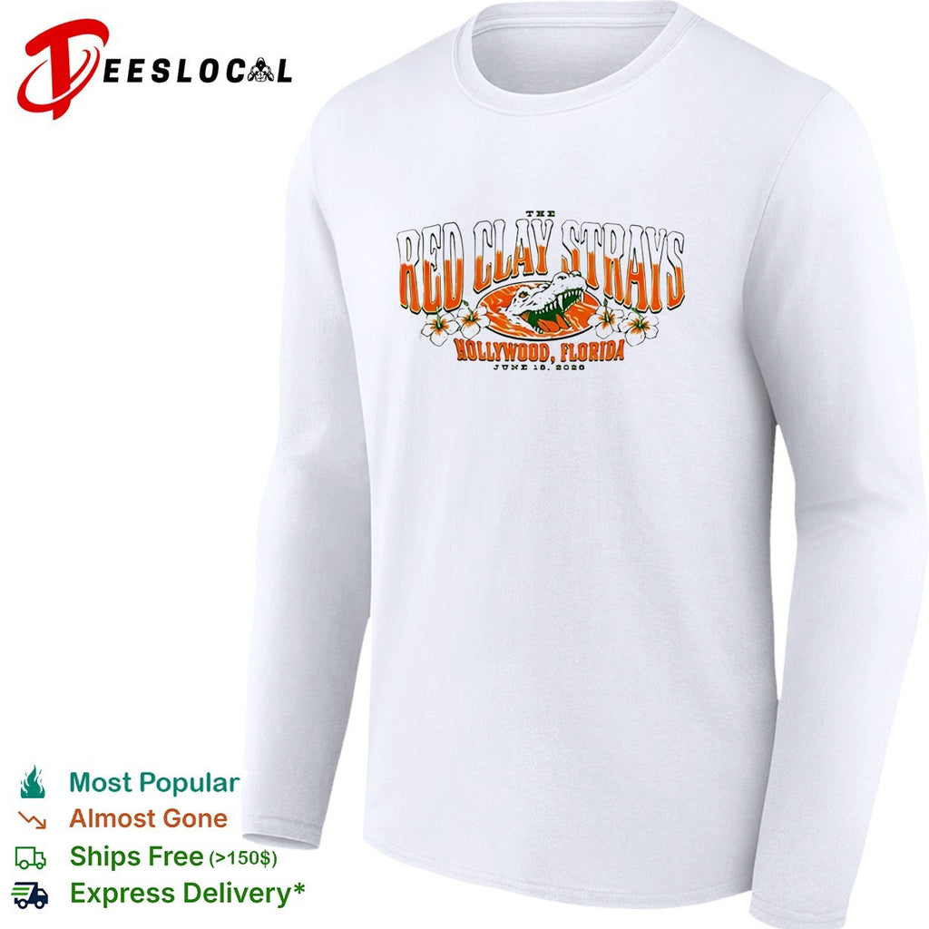 The Red Clay Strays x Soundwaves Creative Hollywood Florida 2026 shirt