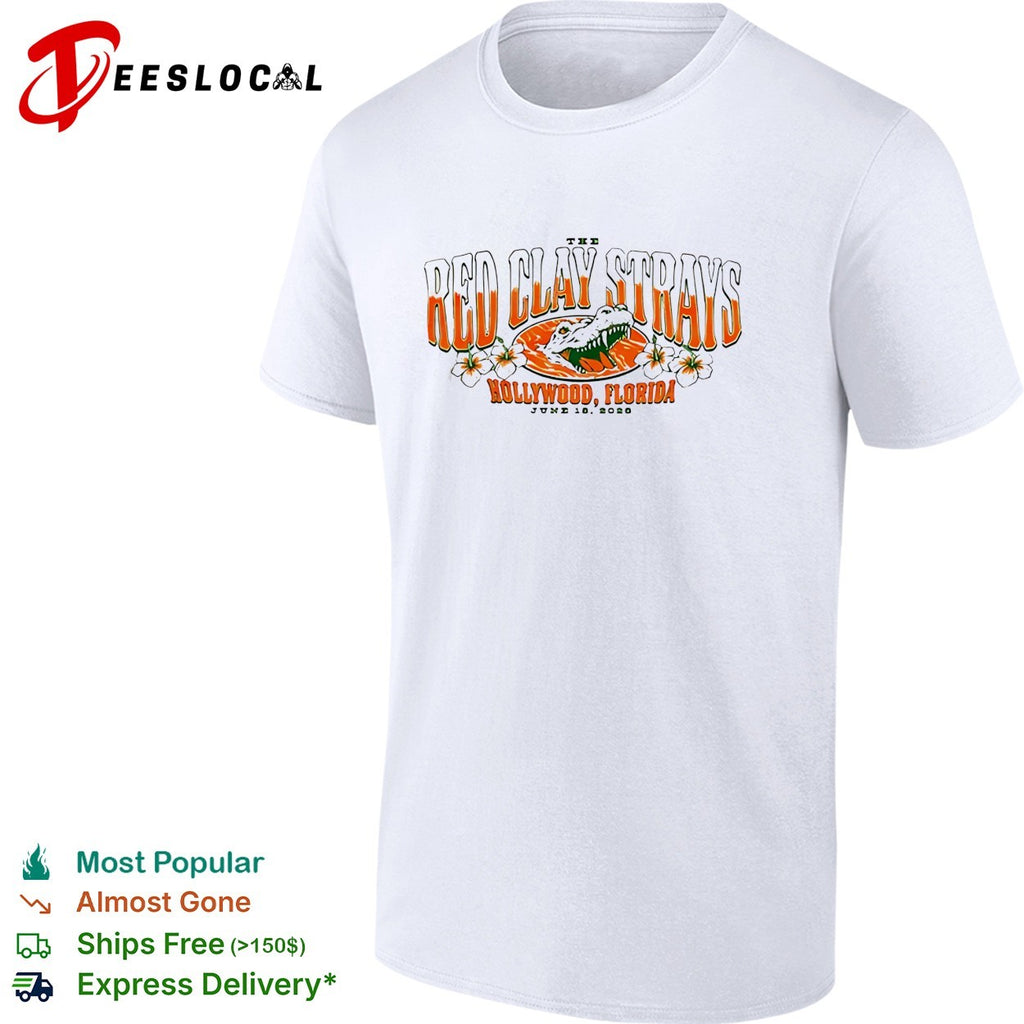 The Red Clay Strays x Soundwaves Creative Hollywood Florida 2026 shirt
