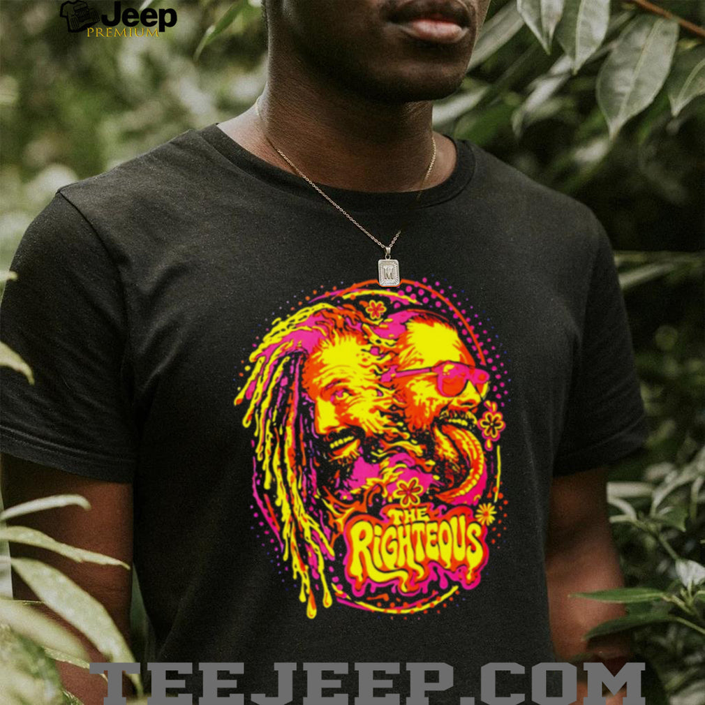 The Righteous Retro Psychedelic Rock Concert Style T Shirt