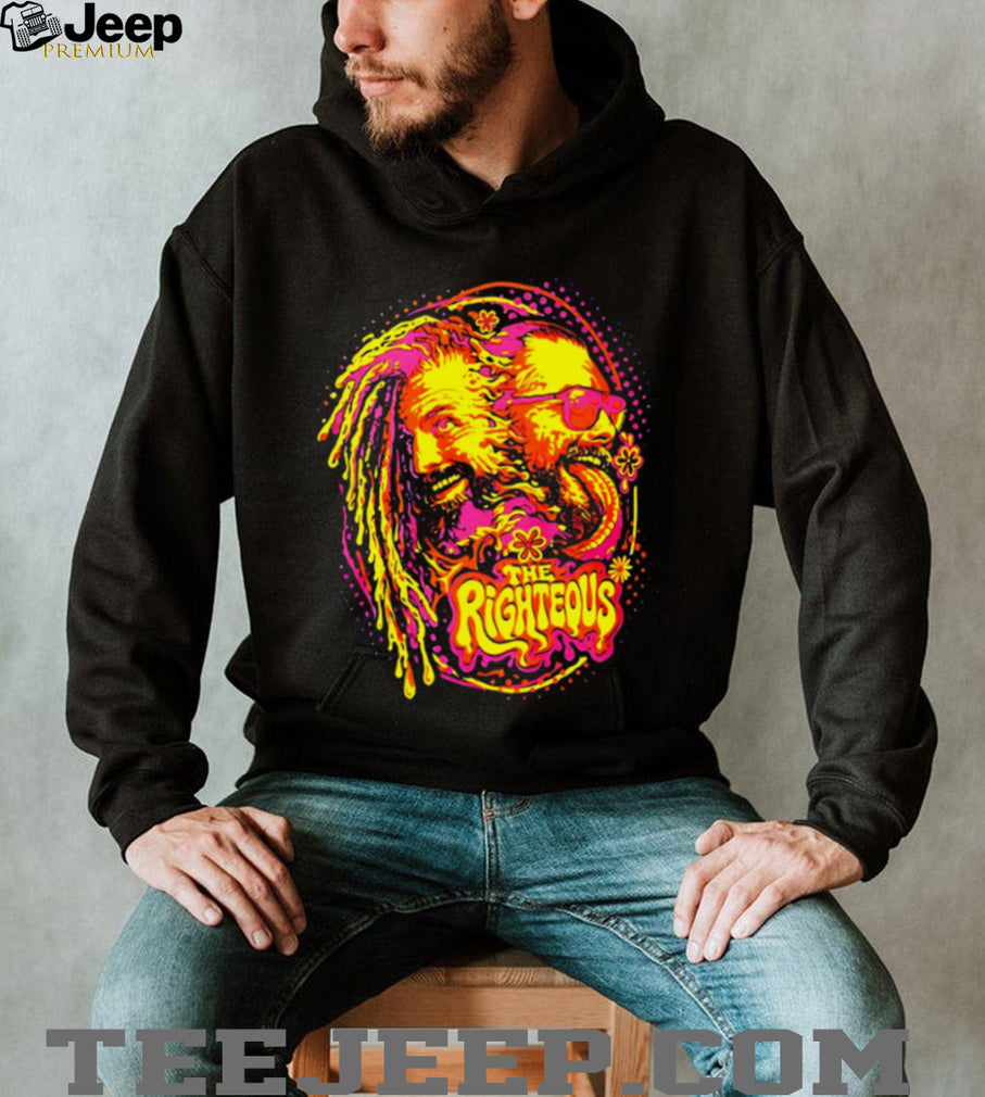 The Righteous Retro Psychedelic Rock Concert Style T Shirt