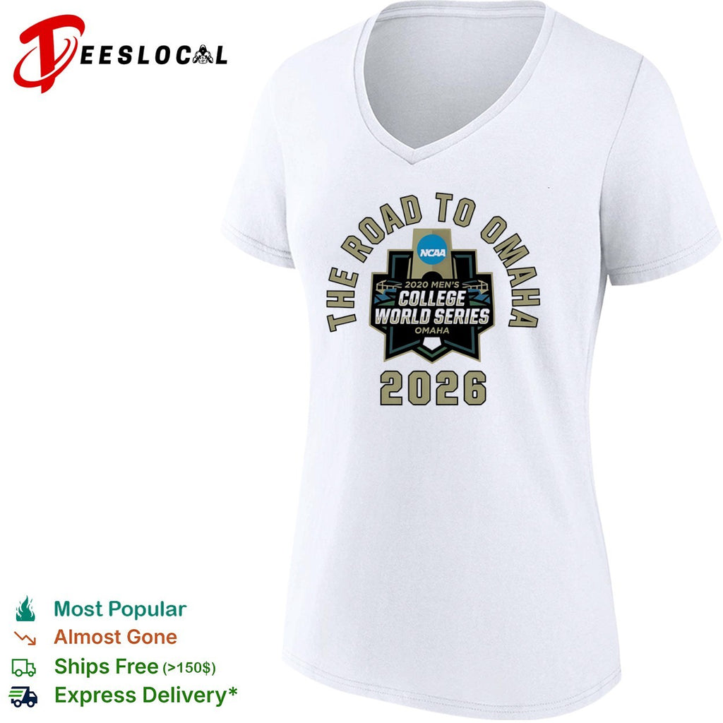 The Road to Omaha 2020 NCAA College World Series Omaha 2026 shirt