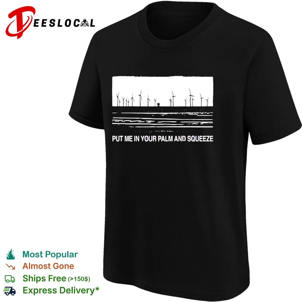 The Royston Club Put Me In Your Palm And Squeeze shirt