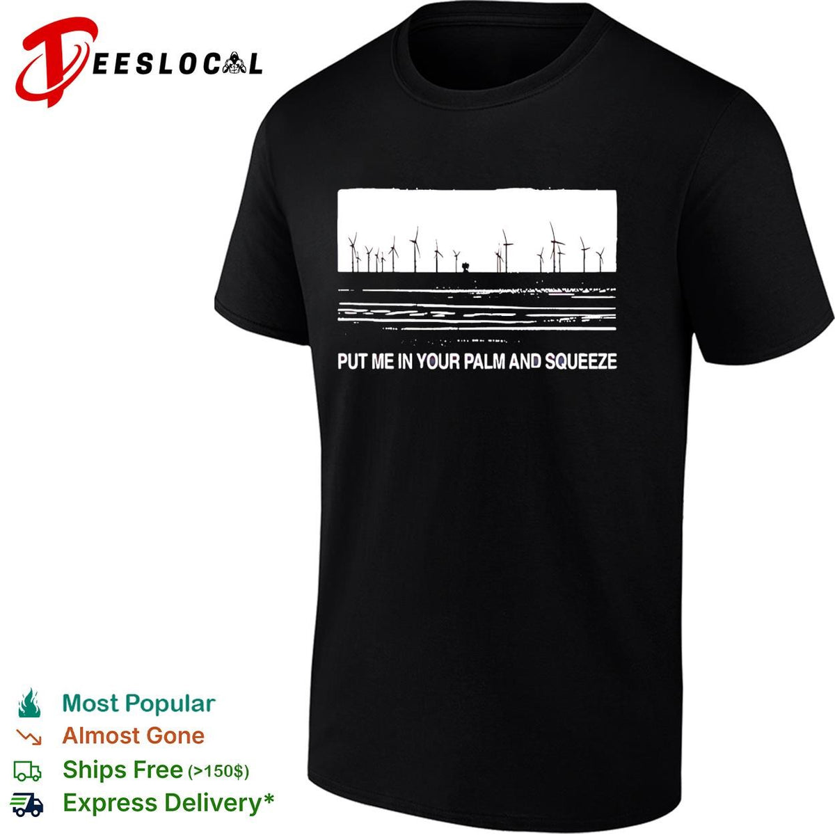 The Royston Club Put Me In Your Palm And Squeeze shirt