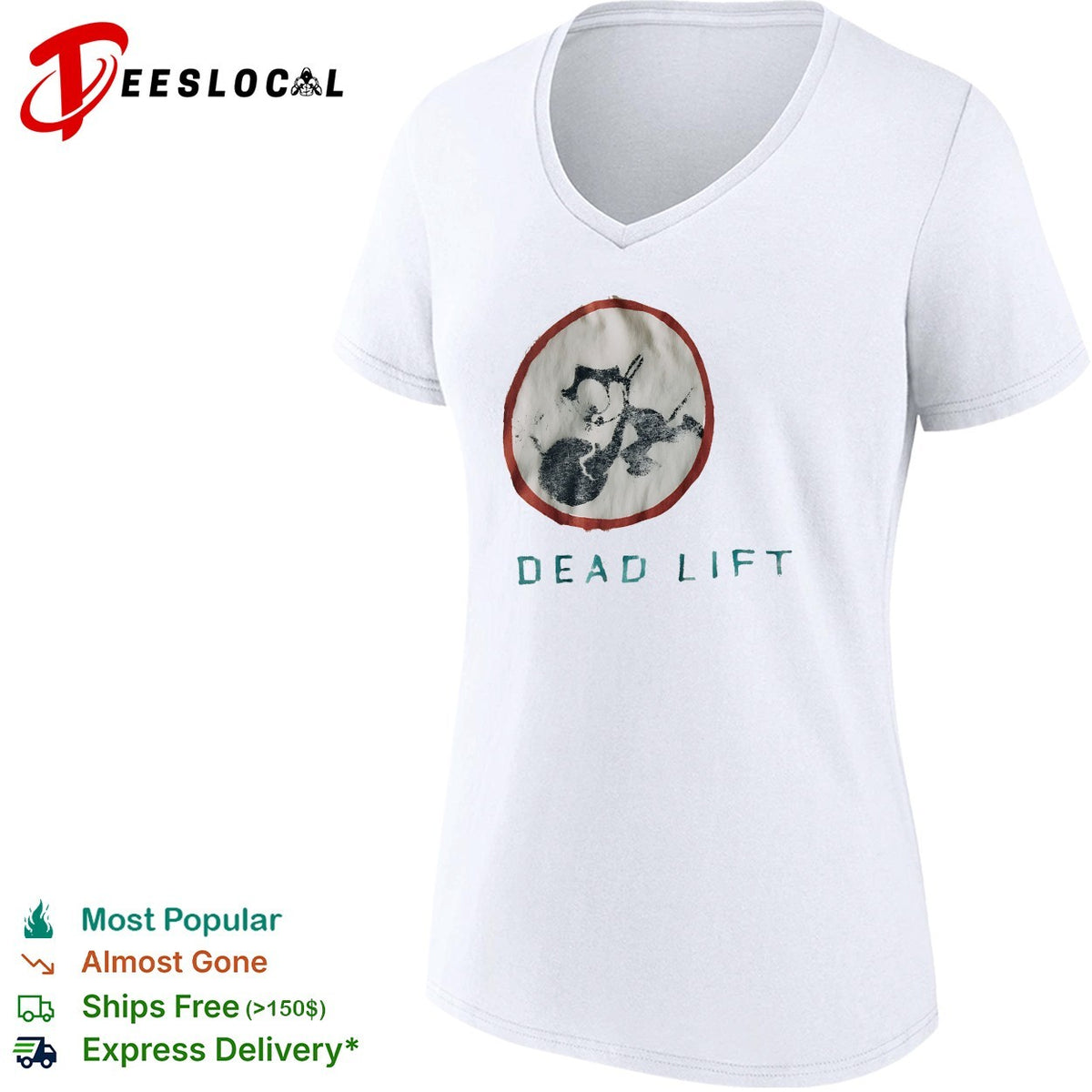 The Runarounds Charlie Cooper Felix The Cat Dead Lift shirt