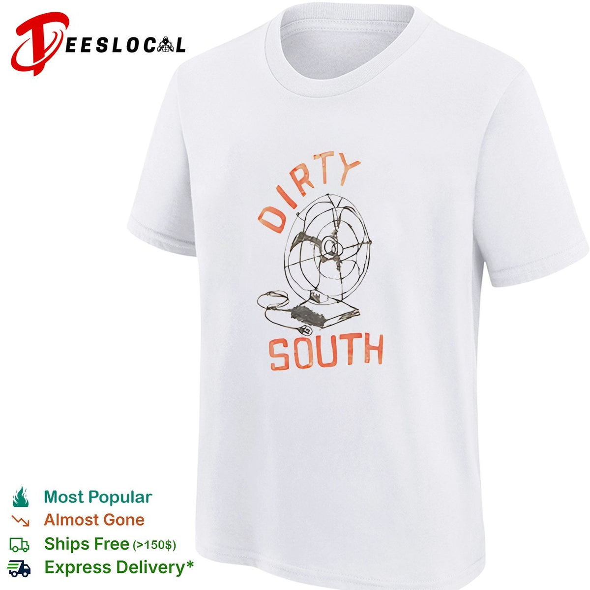 The Runarounds William Lipton Charlie Cooper Dirty South shirt