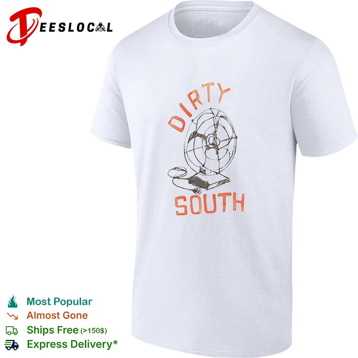 The Runarounds William Lipton Charlie Cooper Dirty South shirt