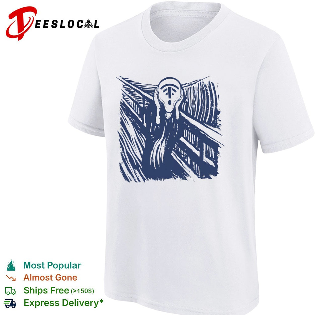 The Scream WiFi Signal Error Loss Connection shirt