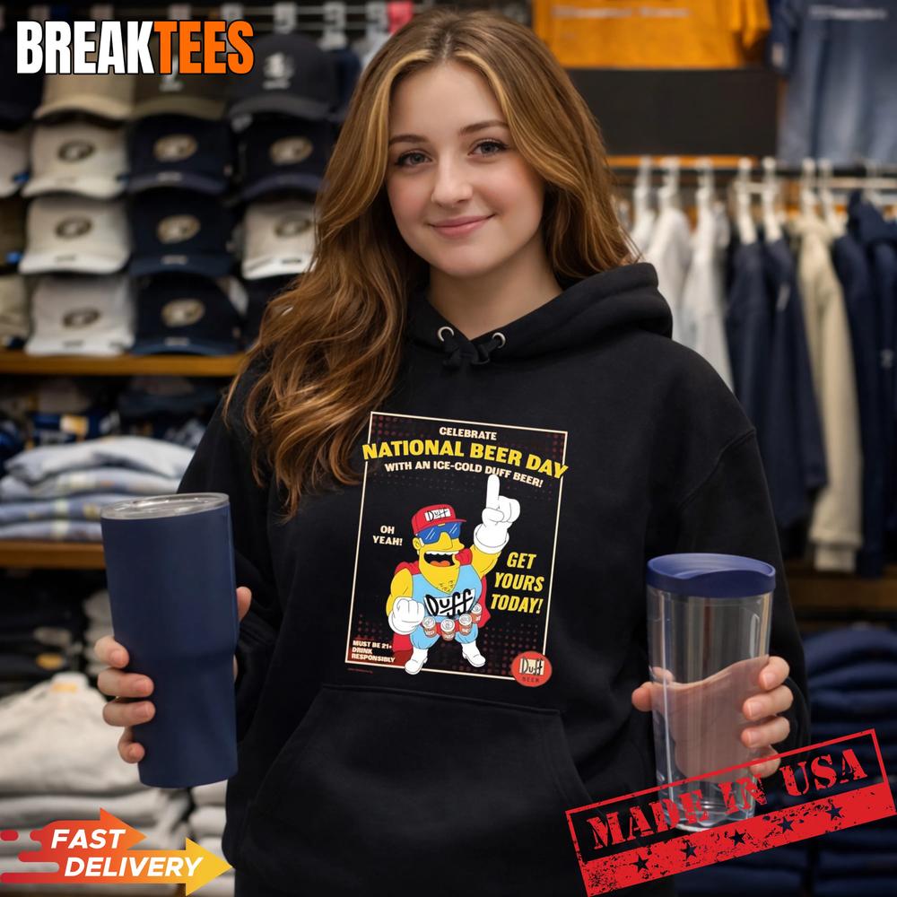 The Simpsons 2026 National Beer Day T-Shirt