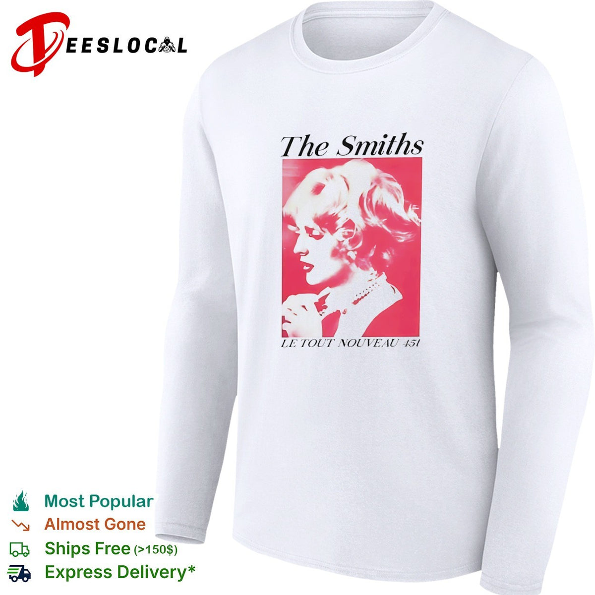 The Smiths Le Tout Nouveau 45t Jean Cocteau Portrait shirt