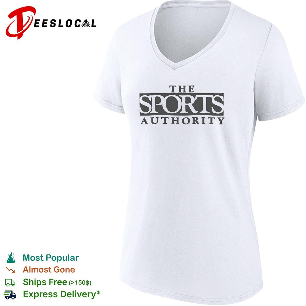 The Sports Authority Parody The Sports Authority Logo Retro Sports Parody Shirt