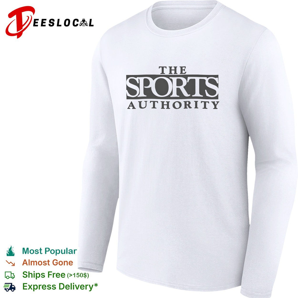 The Sports Authority Parody The Sports Authority Logo Retro Sports Parody Shirt