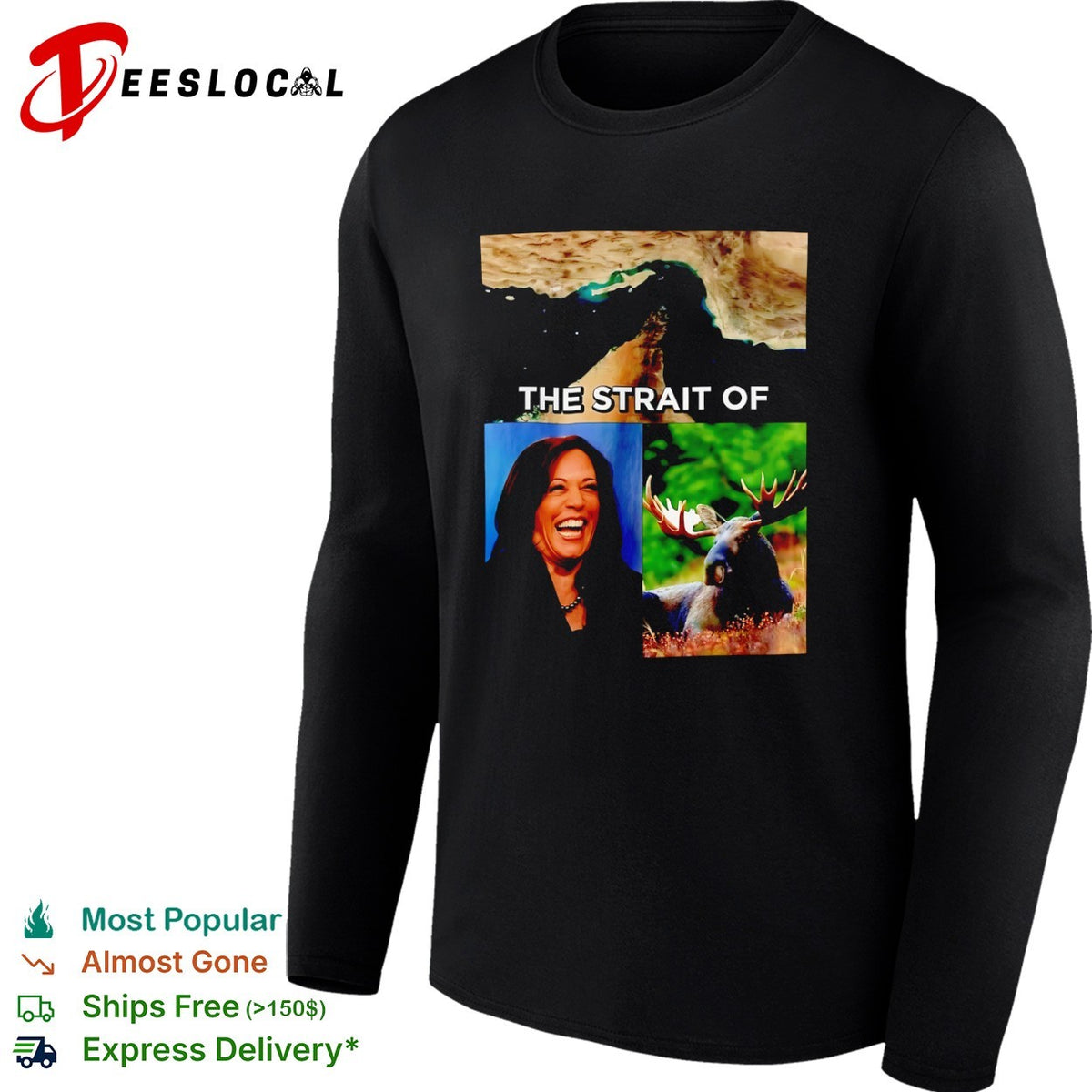 The Strait of Kamala Harris and Moose shirt