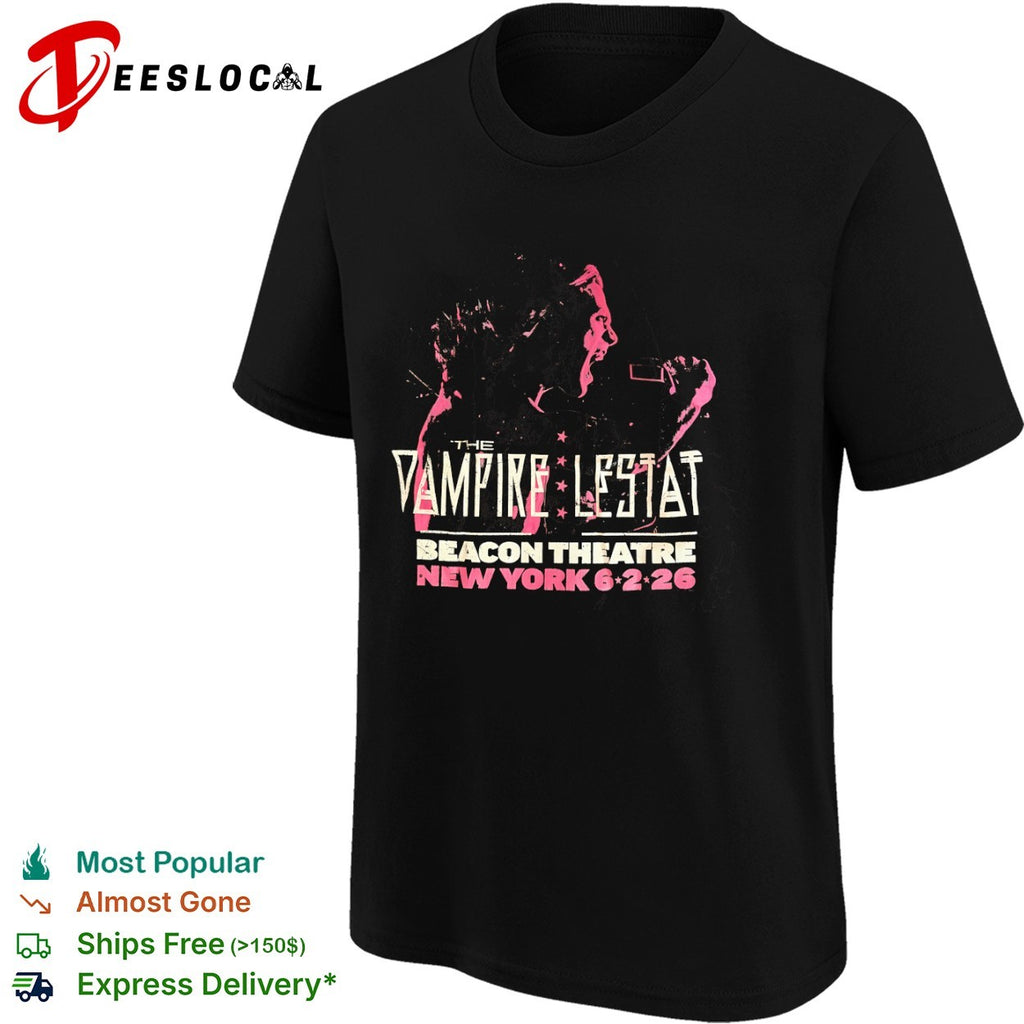 The Vampire Lestat Beacon Theatre New York 6 2 26 Anne Rice Interview shirt
