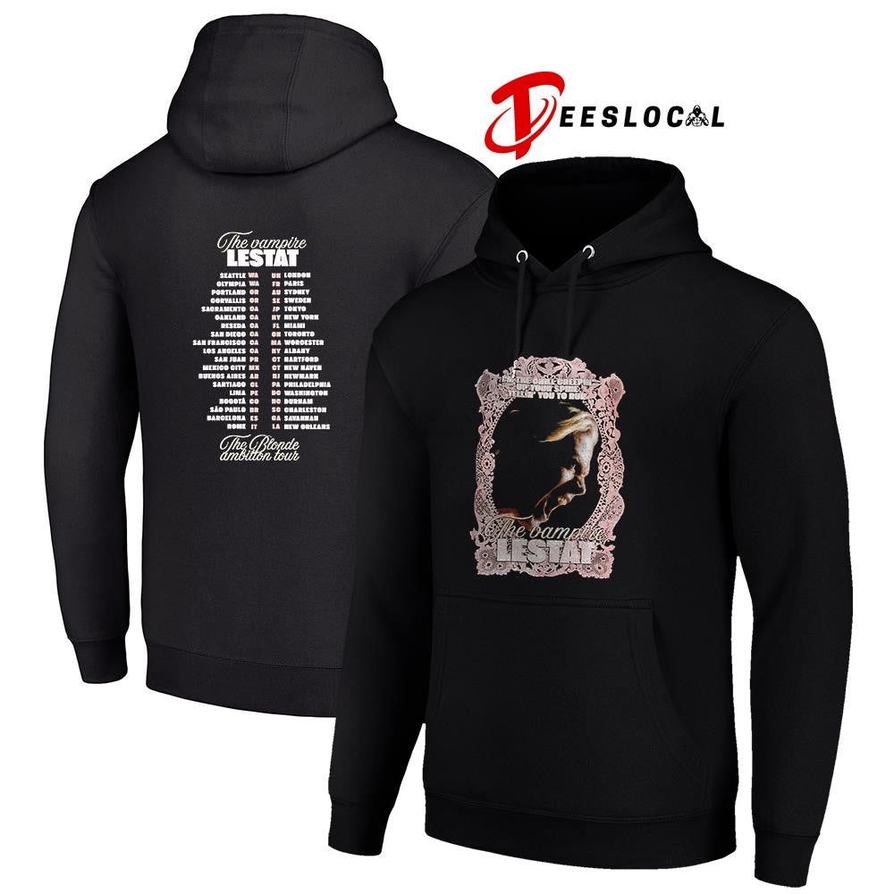 The Vampire Lestat I’m the chill creepin’ up your spine tellin’ you to run graphic shirt