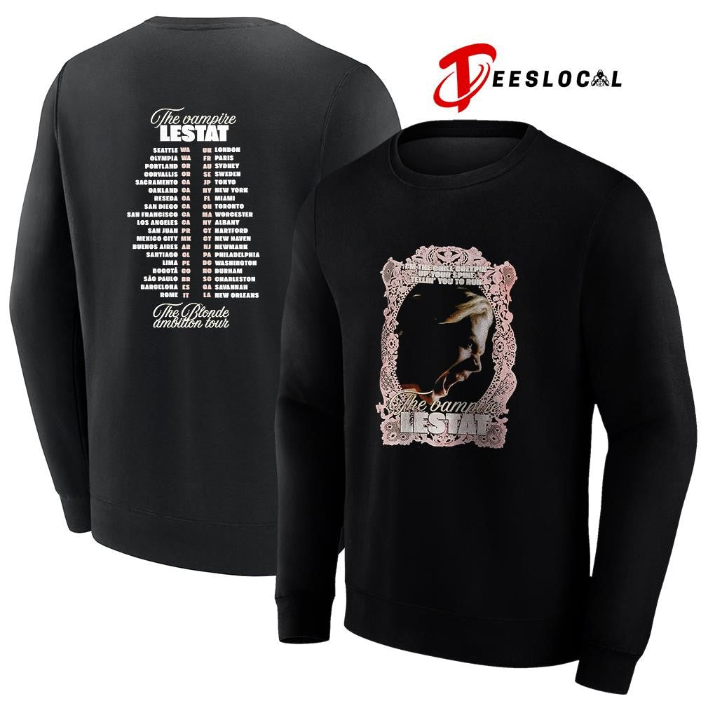 The Vampire Lestat I’m the chill creepin’ up your spine tellin’ you to run graphic shirt