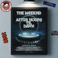 The Weeknd After Hours Til Dawn 2026 Europe And UK Merch Poster