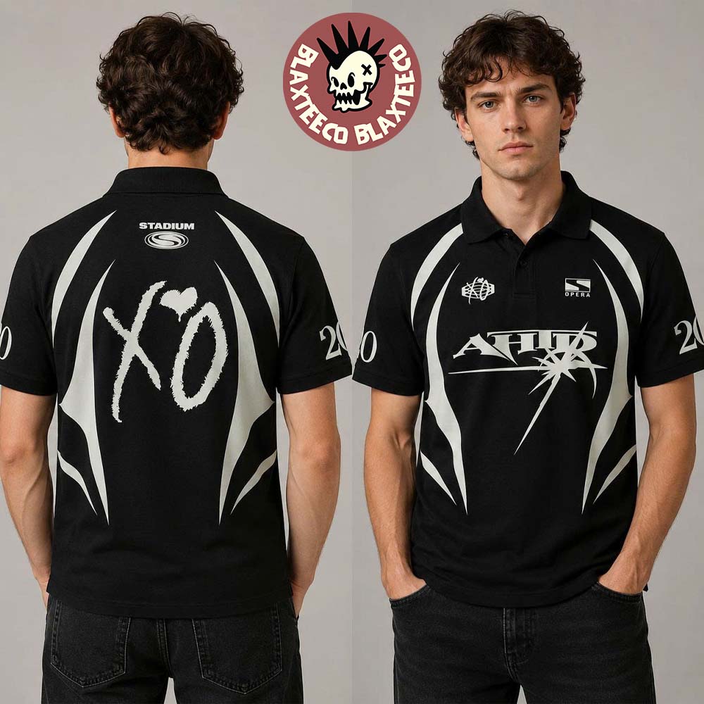 The Weeknd After Hours Til Dawn 2026 Europe And UK Merch Stadium Polo Jersey