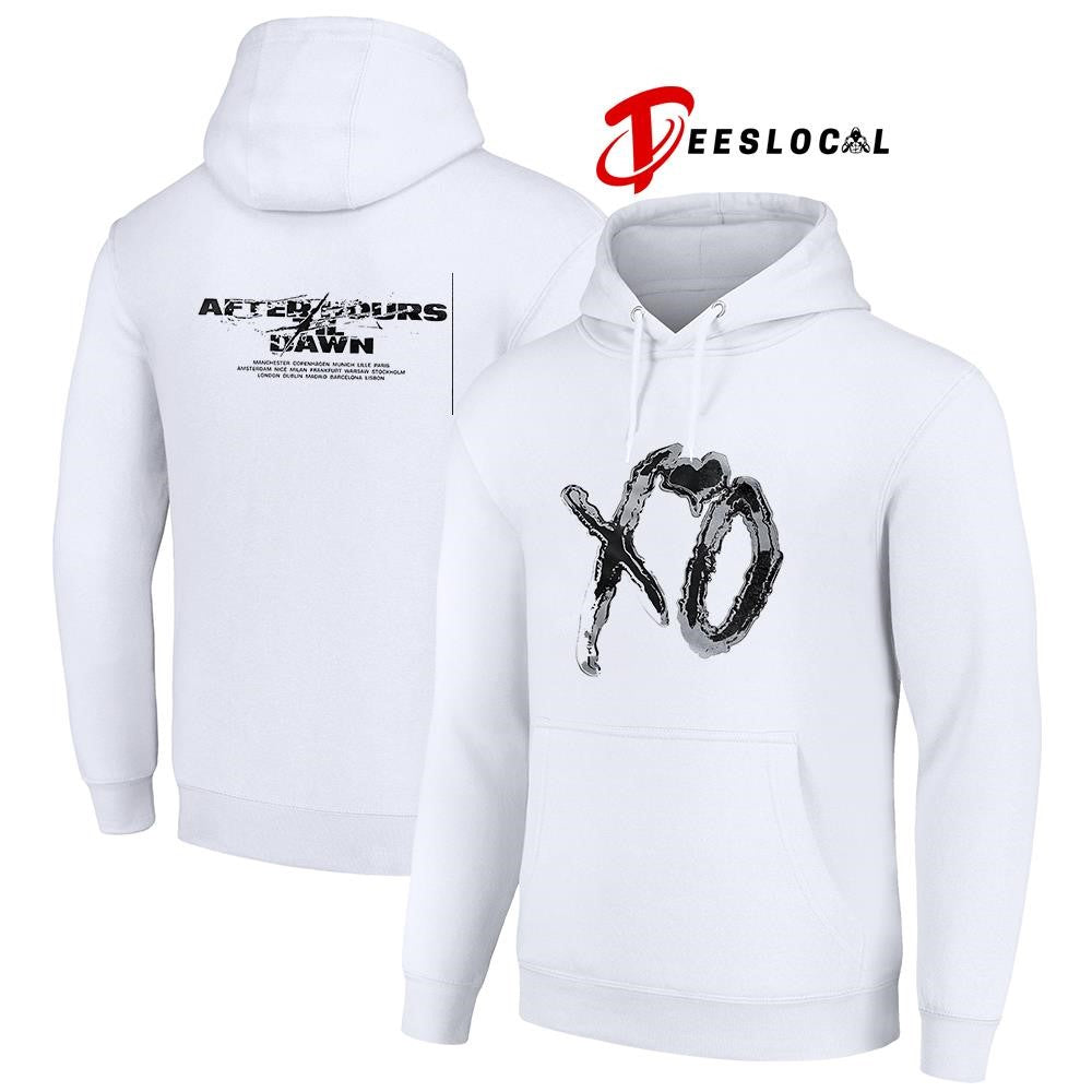 The Weeknd After Hours Til Dawn Europe and UK XO stadium shirt