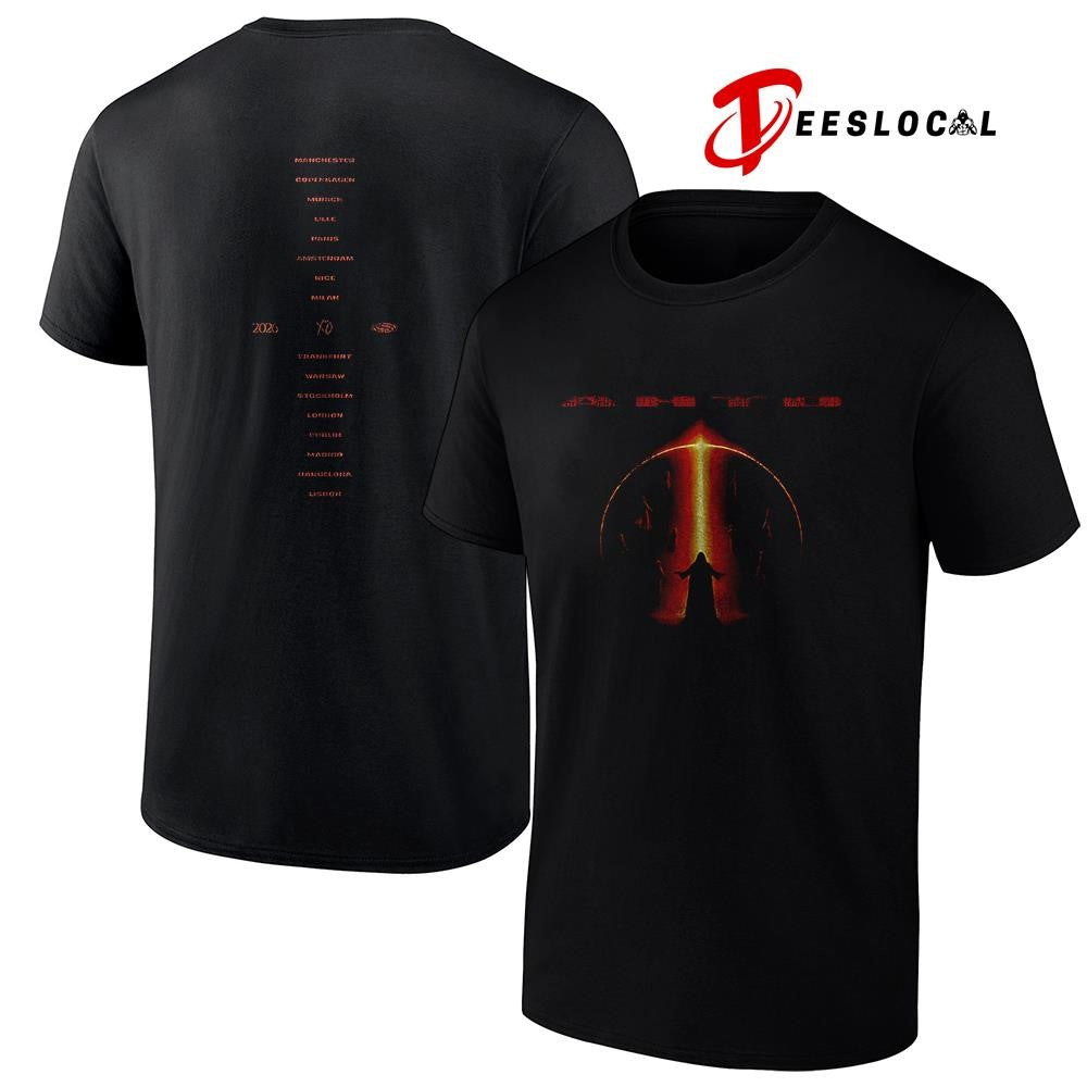 The Weeknd After Hours Til Dawn Europe and UK tradition cities shirt