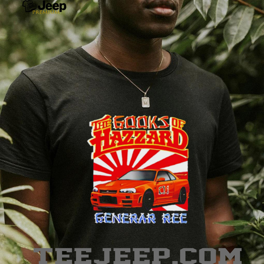 The gooks of Hazzard Generar Ree Japanese rising sun background shirt