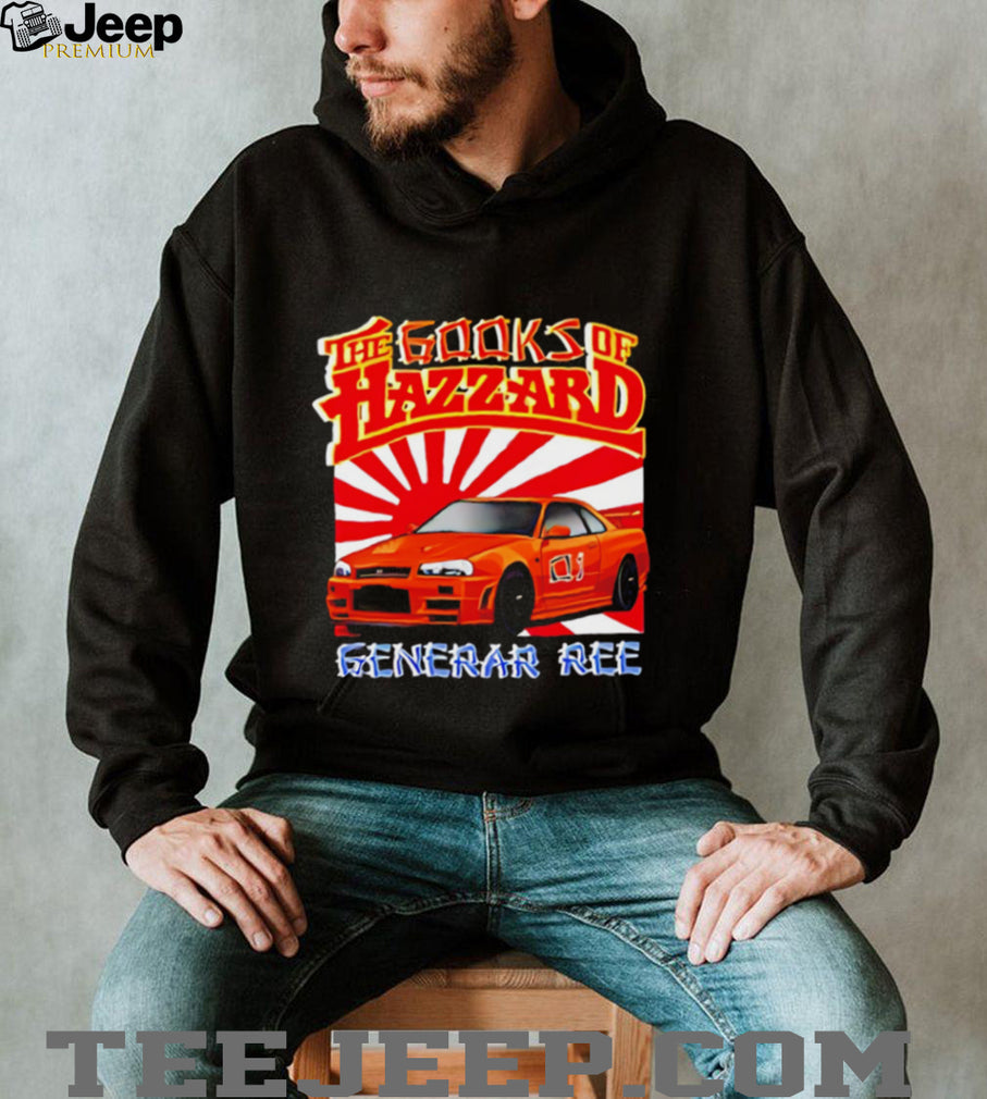 The gooks of Hazzard Generar Ree Japanese rising sun background shirt